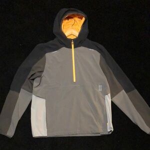 Under Armour Gray and Black Windbreaker